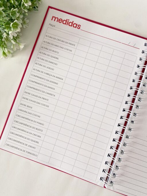 Caderno de Medidas Inaá - Imagem 3