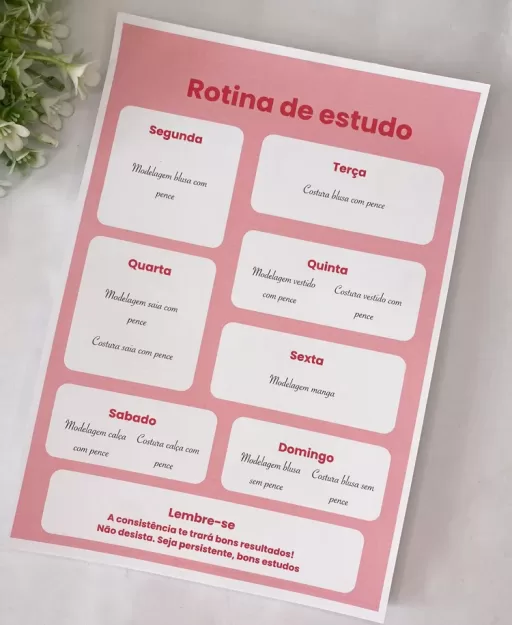 BLOCO CRONOGRAMA DE ESTUDOS INAÁ - Imagem 3