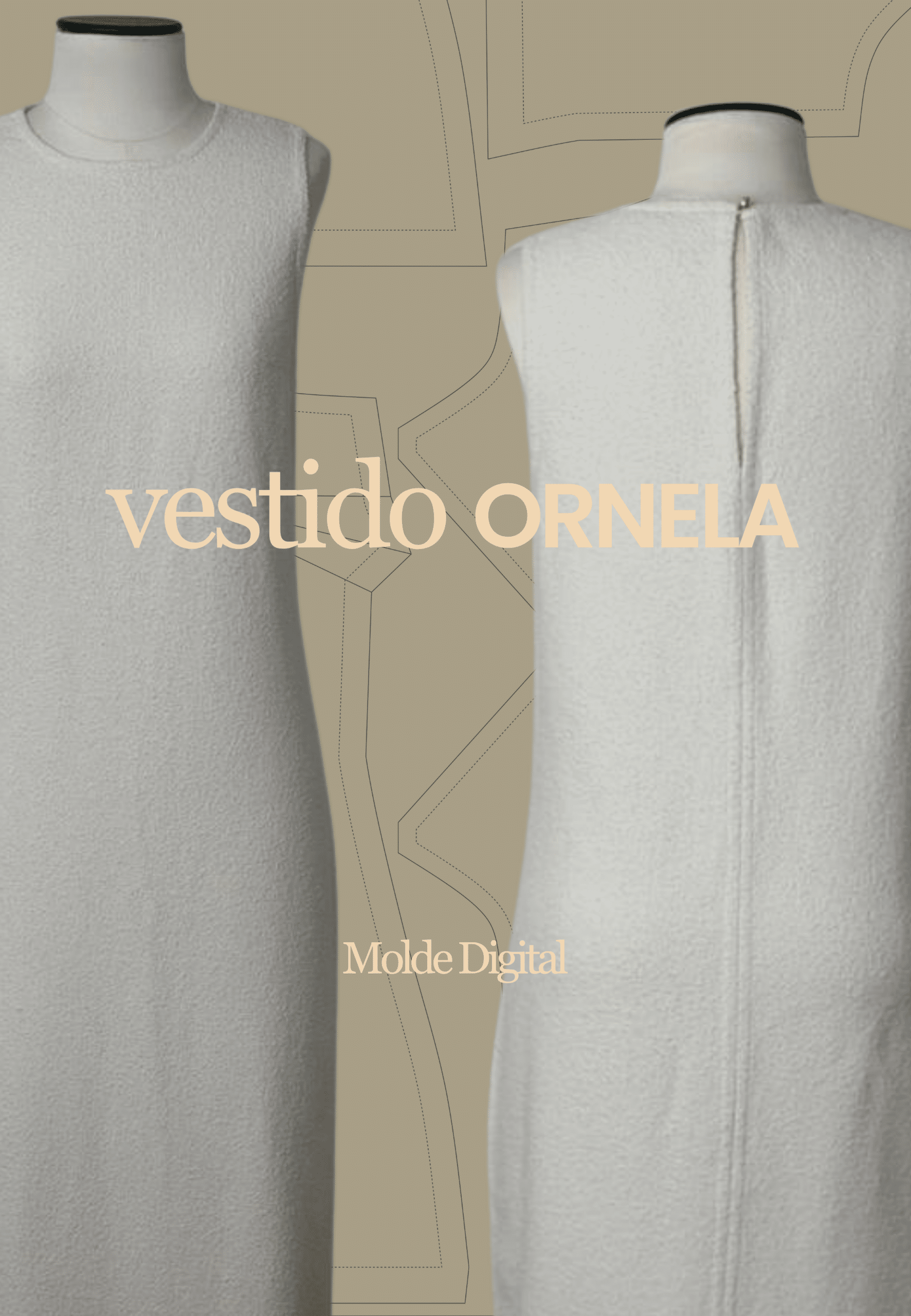 Molde - Vestido Ornela