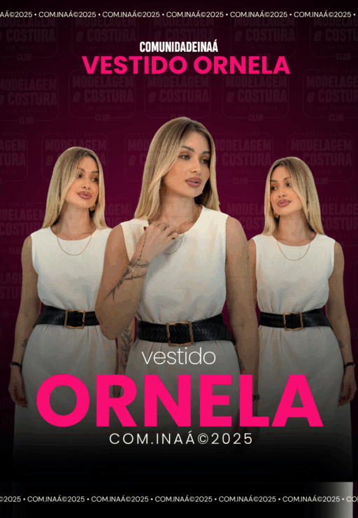 Molde - Vestido Ornela